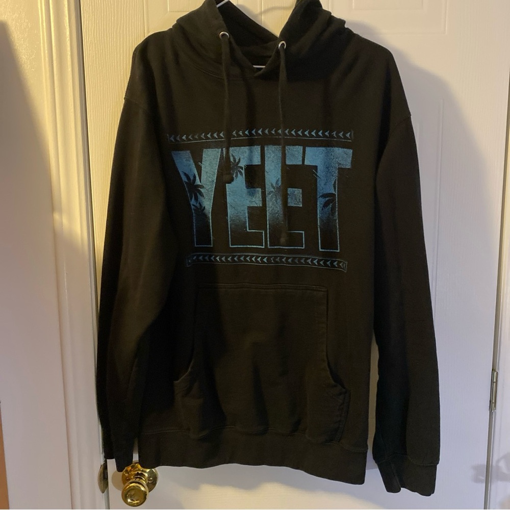 WWE Jey Uso Yeet Black Hoodie, Wrestling Fan - Picture 2 of 6